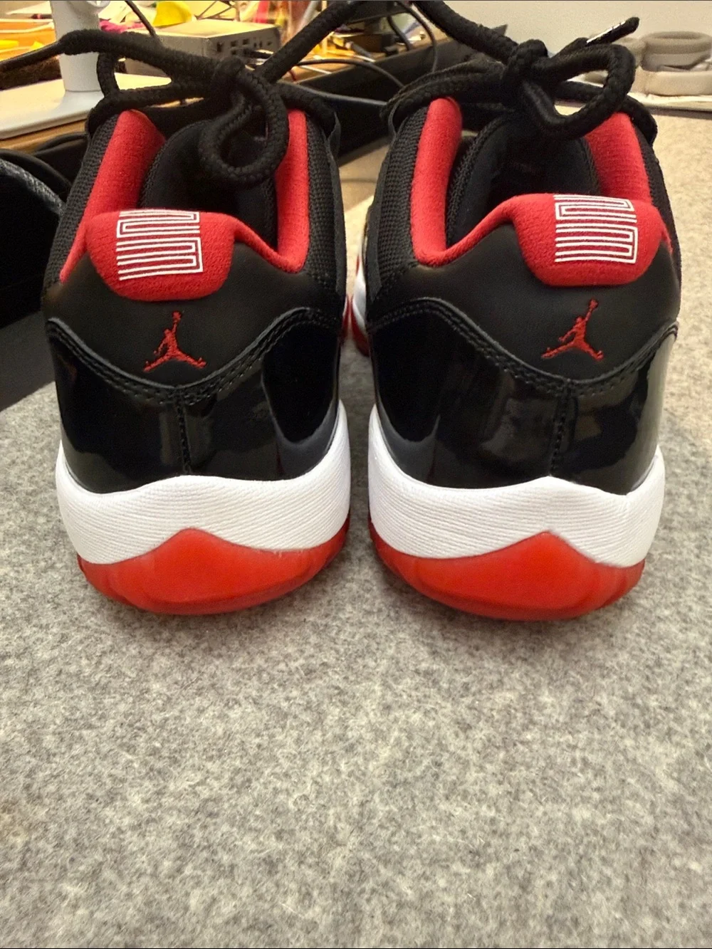 Air Jordan 11 Retro Low ‘Bred’, 10M